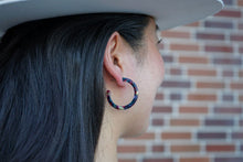 Load image into Gallery viewer, Camy Hoops - Jeweled Twilight