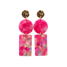 Load image into Gallery viewer, Nora Earrings - Tropical Pink