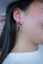 Load image into Gallery viewer, Camy Hoops - Jeweled Twilight