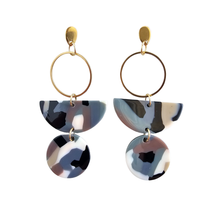 Load image into Gallery viewer, Wren Earrings - Camo
