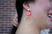 Load image into Gallery viewer, Sadie Earrings - Ruby Red