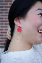 Load image into Gallery viewer, Sadie Earrings - Ruby Red