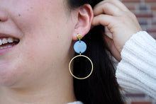 Load image into Gallery viewer, Sadie Earrings - Navy