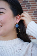 Load image into Gallery viewer, Sadie Earrings - Navy