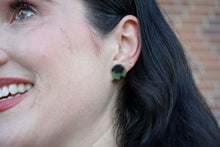 Load image into Gallery viewer, Sophie Studs - Olive Tortoise