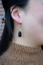 Load image into Gallery viewer, Emma Earrings - Mahogany