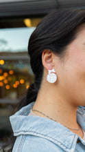 Load image into Gallery viewer, Bow Volleyball Earrings