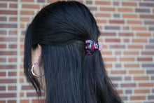 Load image into Gallery viewer, Claire Hair Claw Trio - Blue Tortoise, Snow Tortoise, and Fuchsia Tortoise