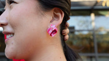Load image into Gallery viewer, Darling Heart Earrings - Strawberry Fizz