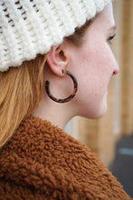 Load image into Gallery viewer, Camy Hoops - Coffee Shimmer