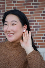 Load image into Gallery viewer, Skeleton Studs - White Shimmer