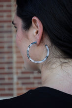 Load image into Gallery viewer, Cameron Hoops - Snow Tortoise