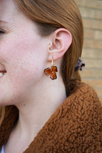 Load image into Gallery viewer, Magnolia Hoops - Amber