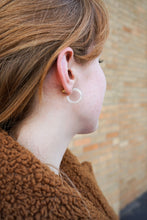 Load image into Gallery viewer, Micro Cam Mini Hoops - Cashmere