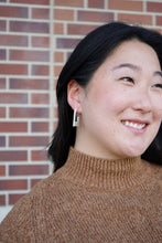 Load image into Gallery viewer, Ghost Hoops - Cream