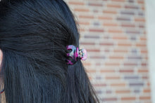 Load image into Gallery viewer, Claire Hair Claw Trio - Blue Tortoise, Snow Tortoise, and Fuchsia Tortoise