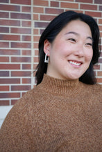 Load image into Gallery viewer, Ghost Hoops - Cream