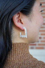 Load image into Gallery viewer, Ghost Hoops - Cream