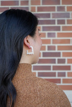 Load image into Gallery viewer, Ghost Hoops - Cream
