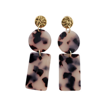 Load image into Gallery viewer, Nora Earrings - Blonde Tortoise