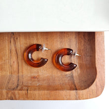 Load image into Gallery viewer, Chloe Hoops - Amber