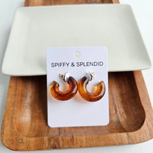 Load image into Gallery viewer, Chloe Hoops - Amber