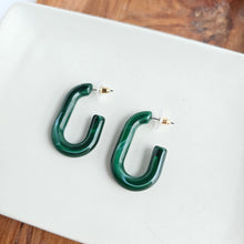 Load image into Gallery viewer, Joanna Hoops - Forest Green