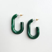 Load image into Gallery viewer, Joanna Hoops - Forest Green