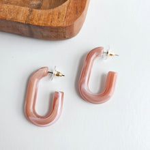 Load image into Gallery viewer, Joanna Hoops - Vintage Rose