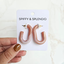 Load image into Gallery viewer, Joanna Hoops - Vintage Rose