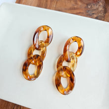 Load image into Gallery viewer, Brooklyn Earrings - Amber