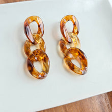 Load image into Gallery viewer, Brooklyn Earrings - Amber