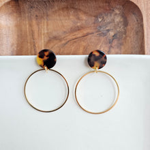Load image into Gallery viewer, Amelia Earrings - Tortoise