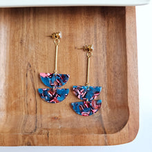Load image into Gallery viewer, Everly Earrings - Magenta Teal