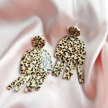 Load image into Gallery viewer, Willow Earrings - Brown Dot