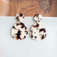 Load image into Gallery viewer, Penelope Earrings - Cowhide