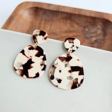 Load image into Gallery viewer, Penelope Earrings - Cowhide