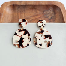 Load image into Gallery viewer, Penelope Earrings - Cowhide