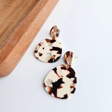 Load image into Gallery viewer, Penelope Earrings - Cowhide