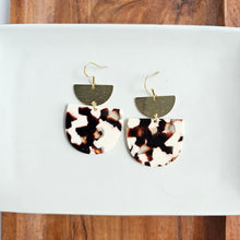 Load image into Gallery viewer, Harper Earrings - Cowhide