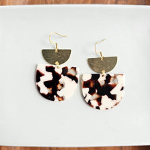 Load image into Gallery viewer, Harper Earrings - Cowhide
