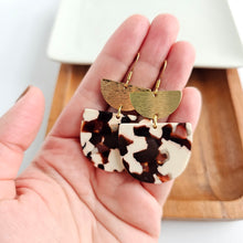 Load image into Gallery viewer, Harper Earrings - Cowhide
