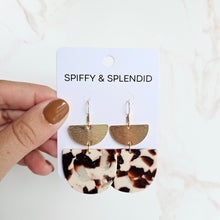 Load image into Gallery viewer, Harper Earrings - Cowhide