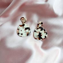 Load image into Gallery viewer, Penelope Earrings - Cowhide