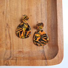 Load image into Gallery viewer, Penelope Earrings - Orange Sepia