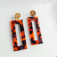 Load image into Gallery viewer, Vivian Earrings - Sedona Tortoise