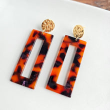 Load image into Gallery viewer, Vivian Earrings - Sedona Tortoise
