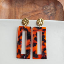 Load image into Gallery viewer, Vivian Earrings - Sedona Tortoise