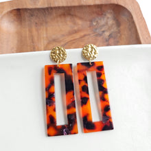 Load image into Gallery viewer, Vivian Earrings - Sedona Tortoise