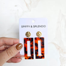 Load image into Gallery viewer, Vivian Earrings - Sedona Tortoise